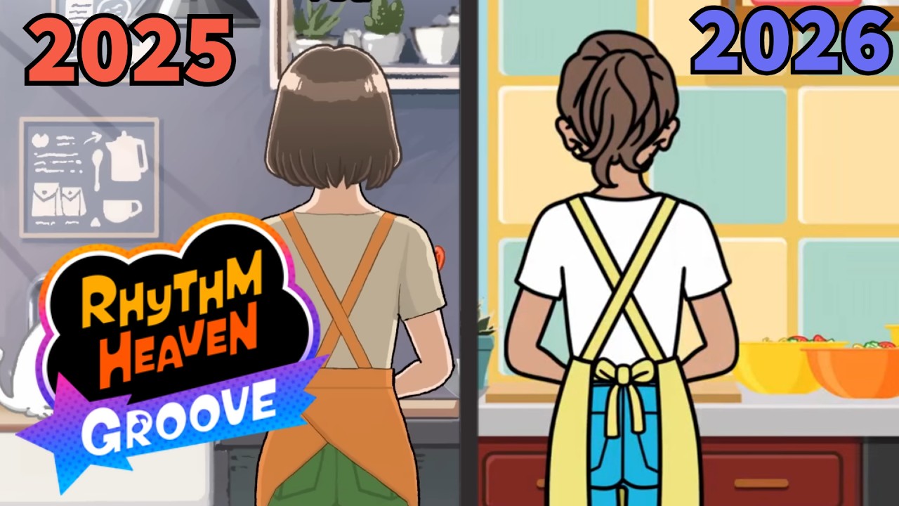 Rhythm Heaven Groove — gameplay comparison